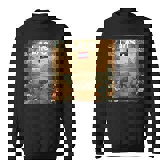 Amazing Laos Elephant With Country View Costume Sweatshirt Unisex | Mazezy