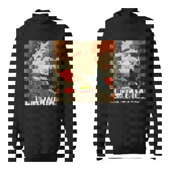 Amazing Lithuania Stork Costume Sweatshirt Unisex | Mazezy