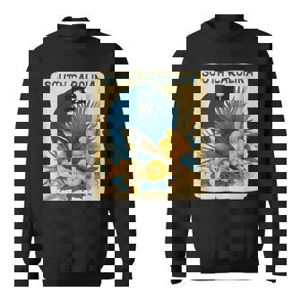 Amazing South Carolina Graphic With Nice Bird Look Sweatshirt Unisex | Mazezy