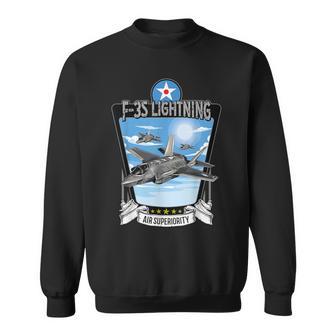 American Aircraft Camouflage F35 Lightning Sweatshirt - Thegiftio UK