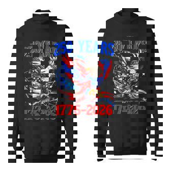 American Flag Eagle 250 Years 1776 2026 250Th Birthday Sweatshirt | Seseable UK