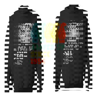 Amped Upince 1956 レトロ 誕生日 ギター 音楽 誕生年 スウェットシャツ - Kawaiitshirt