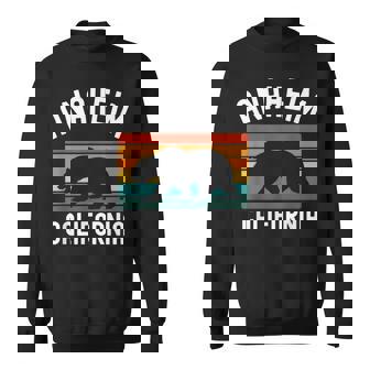 Anaheim California Bear Retro Orange County Beach 714 OC CA Sweatshirt Unisex | Mazezy