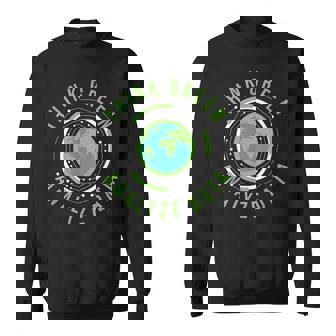 Analyze Eco Data Climate Scientist Analyst Programmer Earth Sweatshirt Unisex | Mazezy