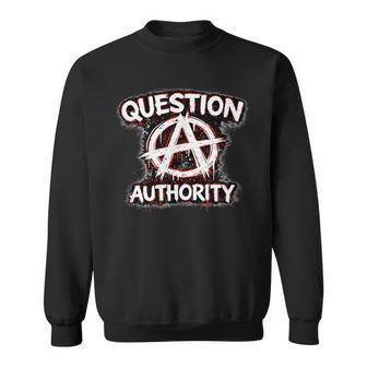 Anarchie Punk Rock Anarchistes Sweater e - Cadeauxyz