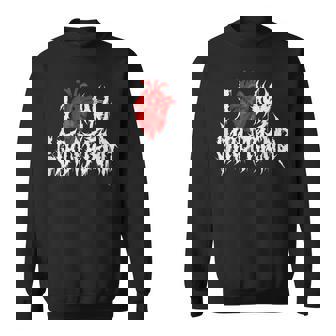 I Anatomical Heart My Girlfriend Death Metal Alternative Sweatshirt - Thegiftio