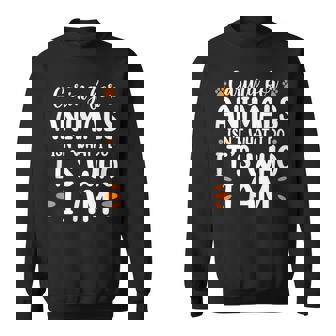 Animal Rescue Caring For Animals Pet Adoption Shelter Sweatshirt Unisex | Mazezy