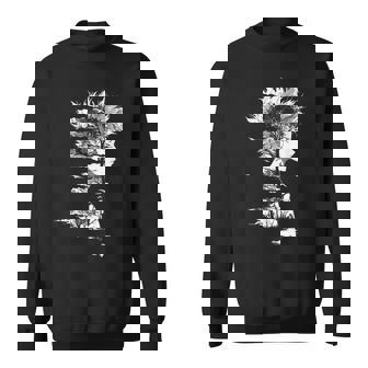 Anime Manga Motif Illustration Anime Sweatshirt | Mazezy