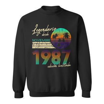 Anniversaire Homme Cadeaux Légendaire Depuis Novembre 1987 Sweater e - Cadeauxyz