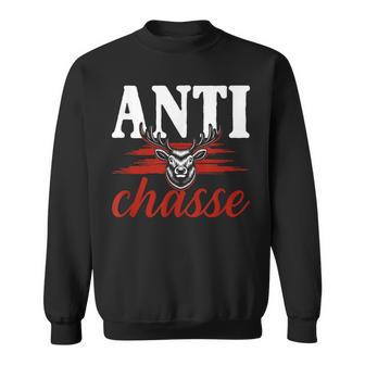 Anti Chasse Chasseur Humour Chasseport Animal Homme Cadeau Sweater e - Cadeauxyz