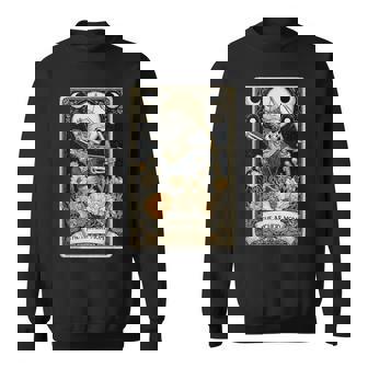 The Archery Mom Archer Bow And Arrow Tarot Card Skeleton Tank Top Sweatshirt Unisex | Mazezy