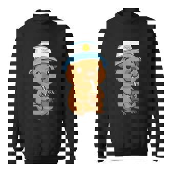 Argentinian Capybara Yerba Mate Kawaii Argentina Capibara Sweatshirt Unisex | Mazezy