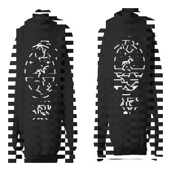 Aries-Zodiac Sign Sweatshirt Unisex | Mazezy