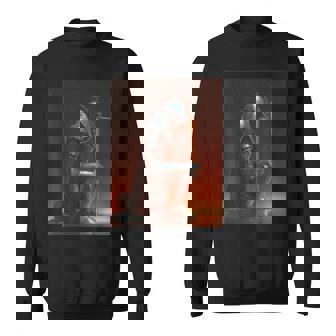 Art Chevalier Agenouillé Sweater e - Cadeauxyz