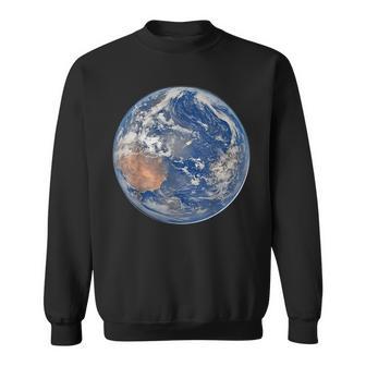 Artemis Ii Space Mission Moon Earth Day View From Artemis 2 Sweatshirt - Monsterry