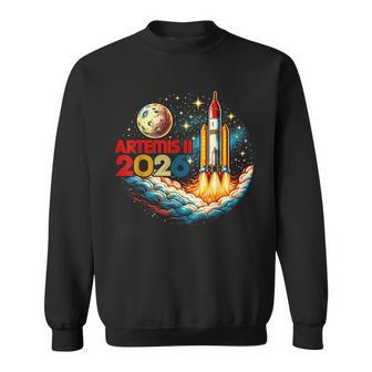 Artemis Ii Space Rocket Launch Mission To The Moon Artemis Sweatshirt - Thegiftio