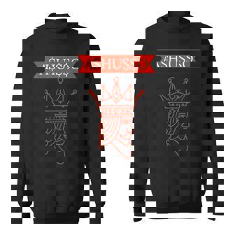 Assyrian King Crown Hustle Money Streetwear Sweatshirt Unisex | Mazezy