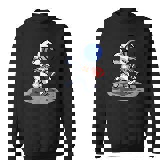 Astronaut American Football Adventure Sweatshirt Unisex | Mazezy