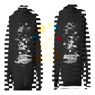 Astronaut Breakdance Space Humor Planet Disco Joke Tank Top Sweatshirt Unisex | Mazezy