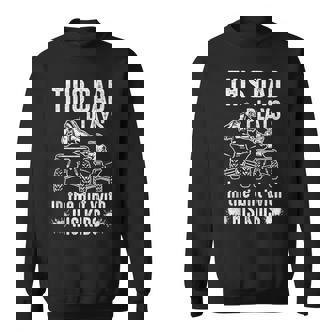 ATV Four Wheeler This Dad Plays In Dirt With Kids Tank Top Sweatshirt Unisex | Mazezy