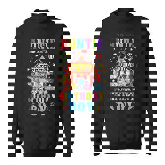 Auntie Of The Birthday For Boy Circus Carnival Theme Party Sweatshirt | Seseable UK