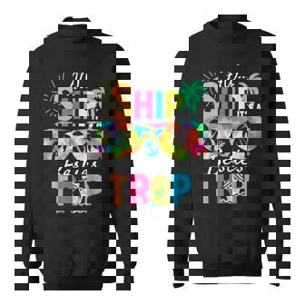 Aw Ship It’S A Besties Trip 2025 Friends Vacay Cruise 2025 Sweatshirt - Monsterry