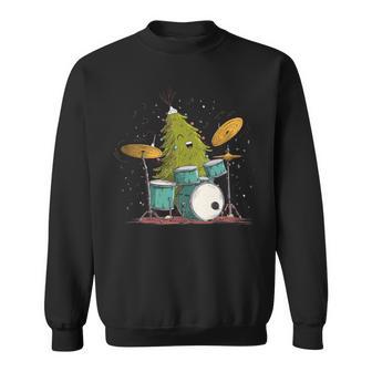 Awesome Tree Rock Costume With Drums Instrument Tank Top Sweatshirt Unisex | Mazezy