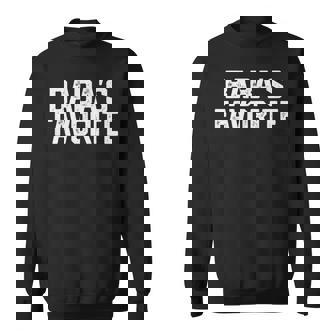 Baba’S Favorite Grandparent Grandchild Vintage Humor Sweatshirt Unisex | Mazezy