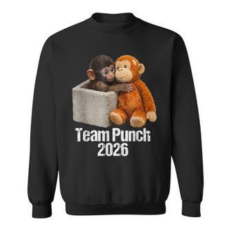 Baby Monkey Cute Monkey Team Punch 2026 Zoo Sweatshirt - Thegiftio UK