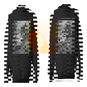 Baby Monkey Punch Selfie Meme Punch Selfie Sweatshirt | Seseable UK