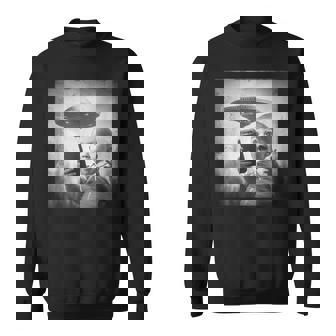 Baby Selfie With UFOs Baby Sweatshirt Unisex | Mazezy