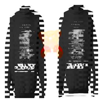 Bad Boy Teddy Bear Graphic tyle Fun スウェットシャツ - Kawaiitshirt
