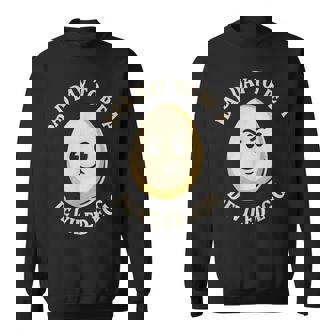 Bad Day To Be A Deviled Egg Retro Food Pun Humor Sweatshirt Unisex | Mazezy