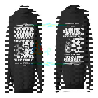 Bahamas Independence Day Bahamas 52th Celebration Sweatshirt Unisex | Mazezy