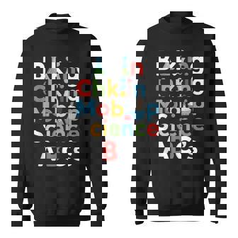 Baking Alphabet Cookies Fondant Cake Decorating Sweatshirt Unisex | Mazezy