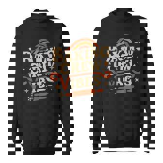 Baking Crew Vibes Retro Christmas Bake Team Cookie Pajamas Sweatshirt | Seseable CA