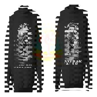 Banning State Park Minnesota Hiking Trail Adventure Bear Sweatshirt Unisex | Mazezy