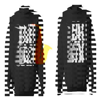 Bari Saxi Saxophone Saxophonist Jazz Sweatshirt Unisex | Mazezy