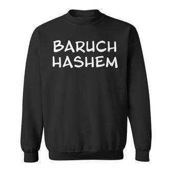 Baruch Hashem Sweatshirt - Thegiftio UK