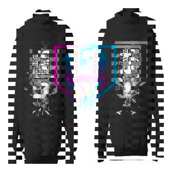 Baseball Drip 13Th Birthday Home Plate Boy Youth 13 Year Old Sweatshirt - Monsterry