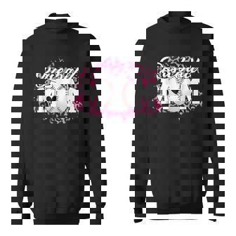 Baseball Mom Leopard Mama Game Day Sweatshirt Unisex | Mazezy