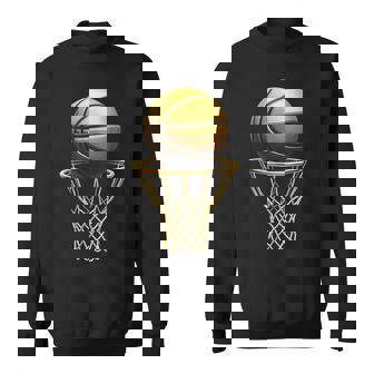 Basketball Player Cool Trophy Sports Lover Game Day Bball Sweatshirt - Monsterry