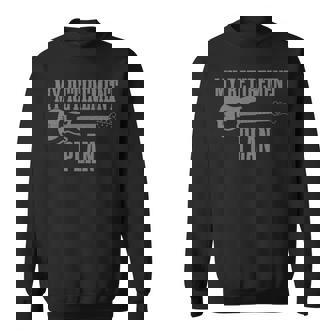 Bass Guitar Player Retirement Plan Retired Bassist Sweatshirt Unisex | Mazezy