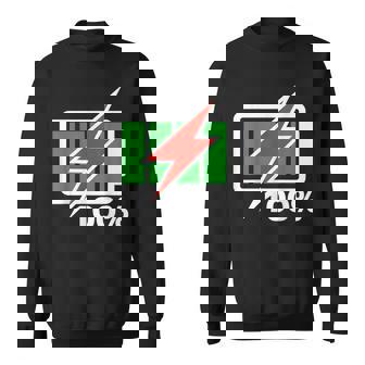 Battery 100 Full Energy Battery Battery Full Sweatshirt | Mazezy