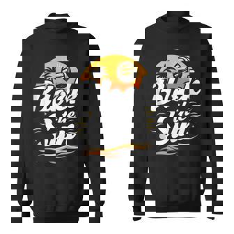 Beach Volleyball Quote Block The Sun Tank Top Sweatshirt Unisex | Mazezy