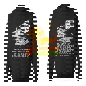 Bearded Dragon Easily Distracted By Crickets Pet Tee Sweatshirt Unisex | Mazezy