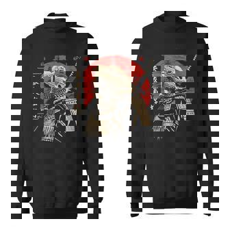 Bearded Dragon Japanese Samurai Japan Reptile Lover Sweatshirt - Thegiftio