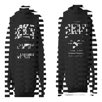 Beckley WV J01 Vintage Athletic Sports Sweatshirt Unisex | Mazezy