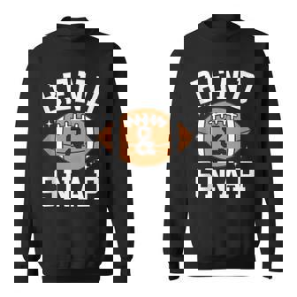 Bend Snap Touchdown American Football Game Day Thanksgiving Tank Top Sweatshirt Unisex | Mazezy