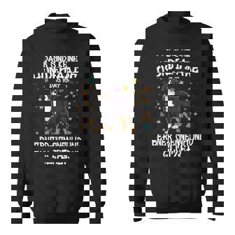 Bernerennenhund Glitzer Hundehalter Geschenk Hunde Fun Sweatshirt - Geschenkecke